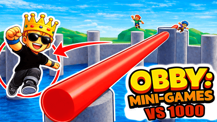 Obby: Mini-Games VS 1000