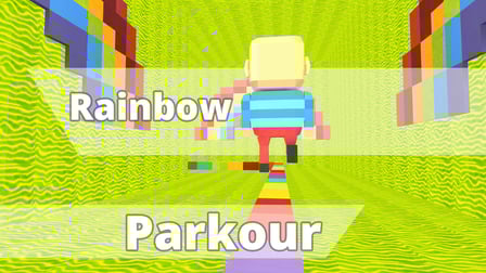 KOGAMA Rainbow Parkour