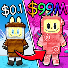 Merge Labubu! Obby Magnate Labubu Tycoon +1 3D RNG