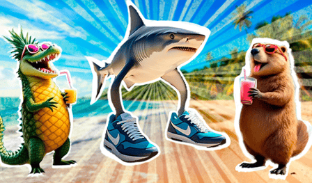 Animali italiani: AI fusion 2048