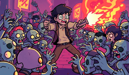 A horde of Zombies: Survival