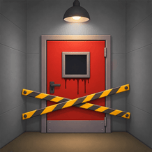 Don't go through that door.