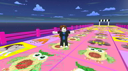 Obby Brainrot: Falling Tiles - Screenshot 1