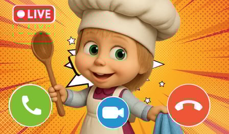 Masha Calls: Chat Prank, Video Call, Live Stream