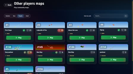 Create Your Parkour - Screenshot 5