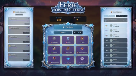 Eerie Tower Defense - Screenshot 1