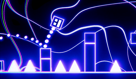 Geometry Dash - Neon Cube