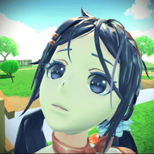 My girlfriend is Mita. A summer house.