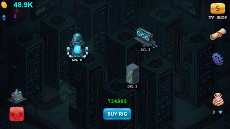 Cyber Mining Farm - Screenshot 1