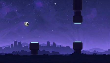 Flappy Ship - Screenshot 1