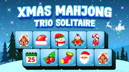 Xmas Mahjong Trio Solitaire