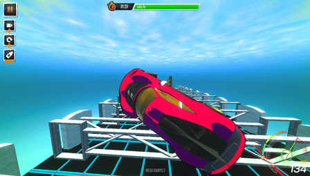 GT Cars Mega Ramps - Screenshot 2