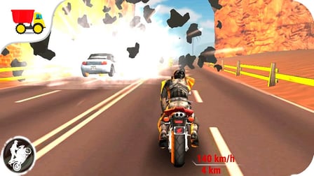 Highway Rider Motorcycle Racing Game