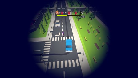 Pizza Delivery Simulator: By car - Screenshot 4