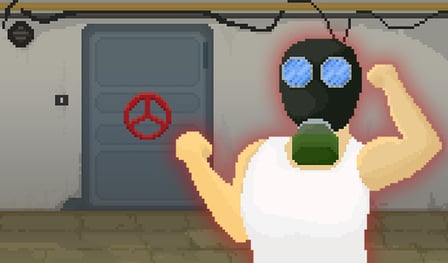 Don't open the door! Tamagotchi Bunker