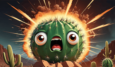 Explosive Cactus: Nightmare on the Island