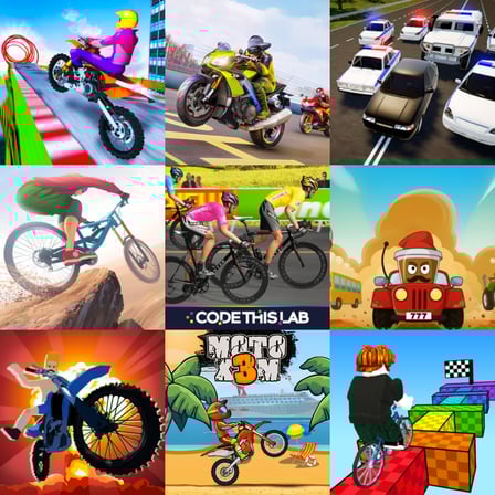 Jeux de Course de Vélo