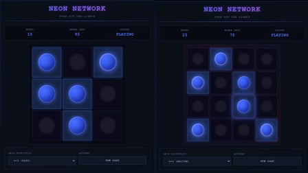 Neon network - Screenshot 1