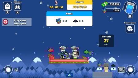 Snowy Adventures with Noob and Pro! - Screenshot 2