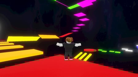 NeonObbyParkour - Screenshot 1