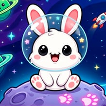Happy Rabbit. Path to the Stars!