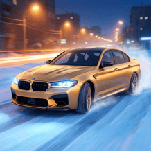 M5 CS Winter Drift