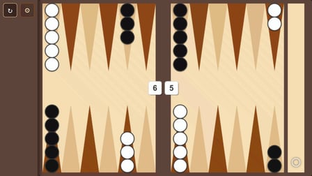 Just Backgammon - Screenshot 1