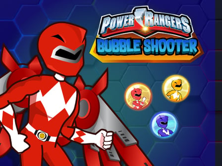 Power Rangers Bubble Shoot Puzzle