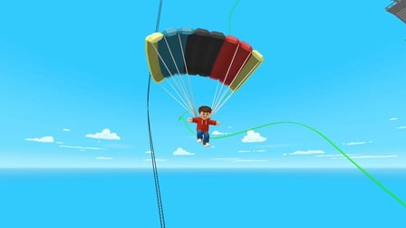 Obby: World`s Tallest Roller Coaster - Screenshot 1