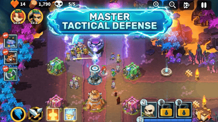 Hero Defense King - Screenshot 2