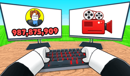 Be a Brainrot Blogger! Obby Magnate Tycoon 3D +1