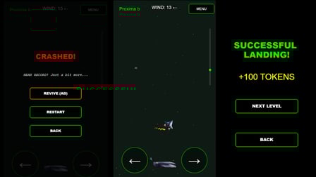Cosmic Lander - Screenshot 1