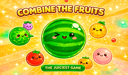 Combine the fruits: The juiciest game