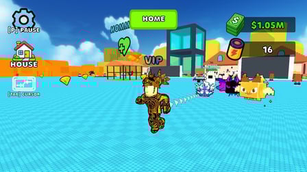 Survive Brainrot Disasters 3D! Obby Magnate - Screenshot 2