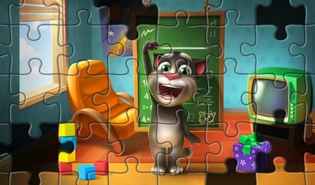 Talking Tom Puzzles