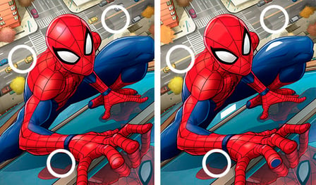 Spider Man: Spot the Differences!