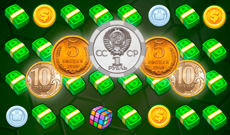 Collect your coins - match 3