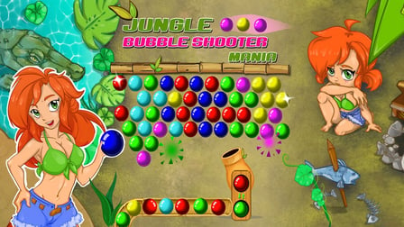 Jungle Bubble Shooter Mania