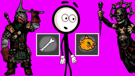 Stickman Choosing actions