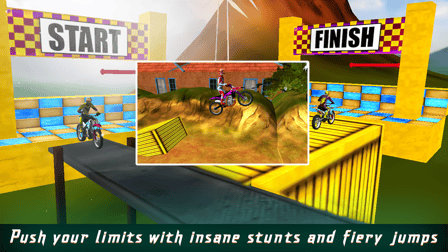 Adventure Crazy Ramp Bike Stunt Game - Screenshot 2