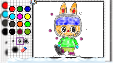 Easy Coloring Labubu Time - Screenshot 2