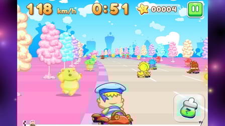 Baby Race Galaxy - Screenshot 1