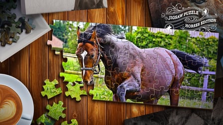 Jigsaw Puzzle Horses Edition