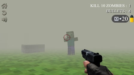 Crazy Zombie Shooter - Screenshot 1
