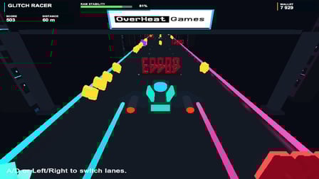 Glitch Racer - Screenshot 1