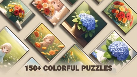 Flowers Puzzle - Screenshot 2