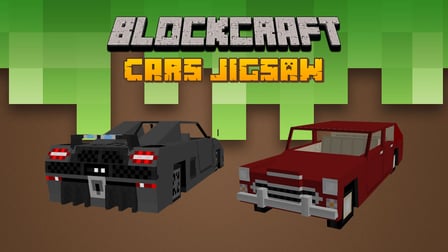 Blockcraft Cars Jigsaw