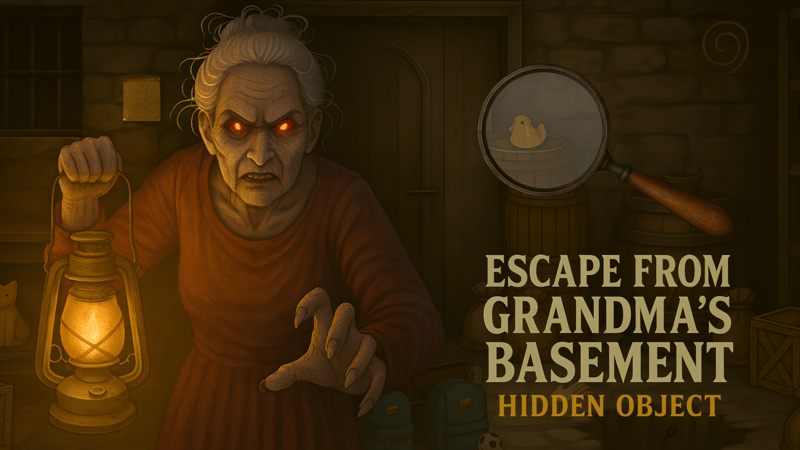Escape From Grandma’s Basement - Hidden Object
