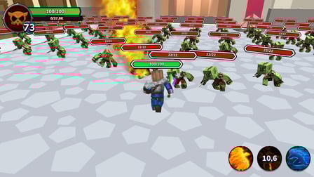 Mine: Sword Heroes! - Screenshot 1