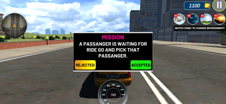 Passenger City Taxi Game - Screenshot 3